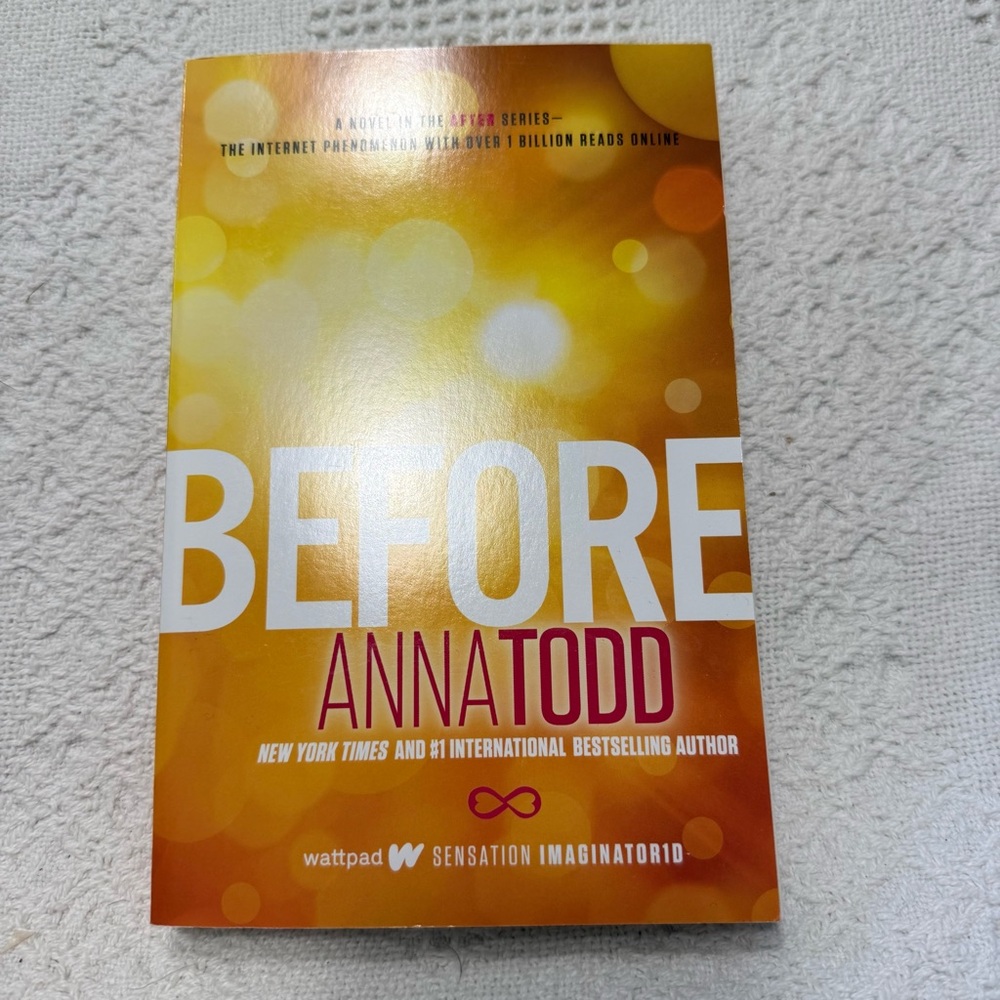 Before by Anna Todd Paperback Book